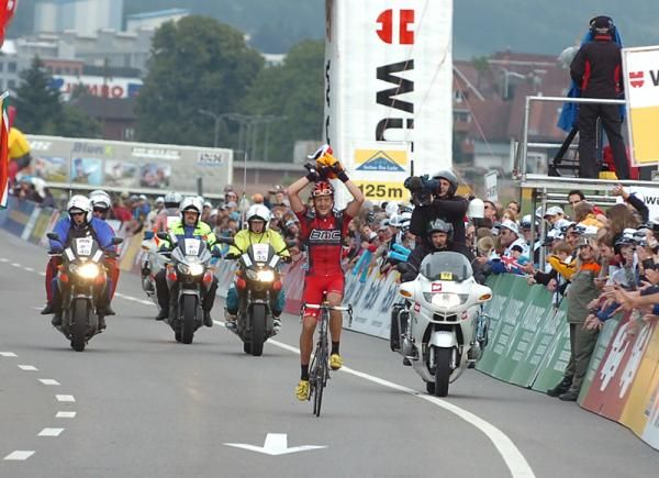 Marcus Burghardt (BMC) has plenty of time to savor his stage win.