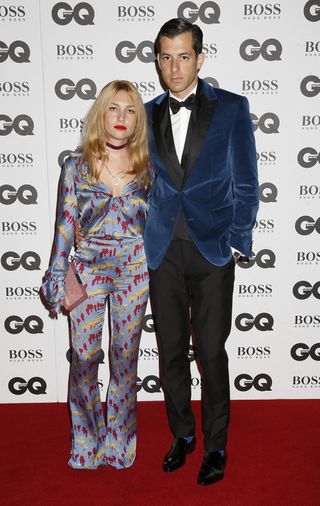 Josephine de la Baume and Mark Ronson, GQ Men of the year awards, Red Carpet