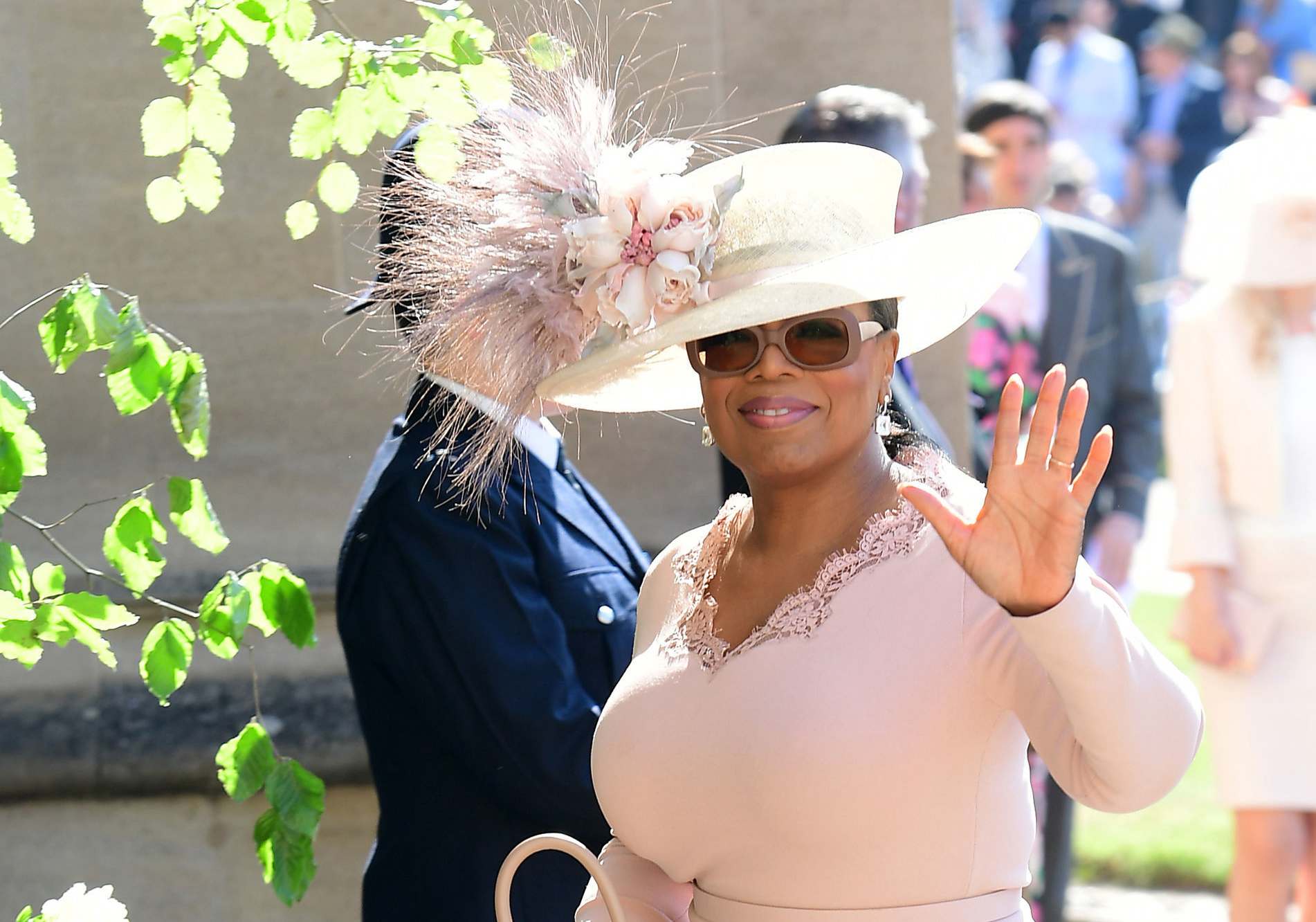 royal wedding hats oprah
