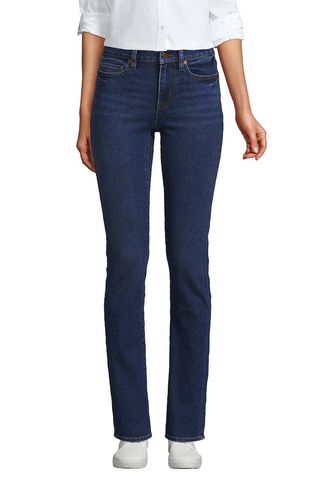 Recover Mid Rise Straight Leg Blue Jeans