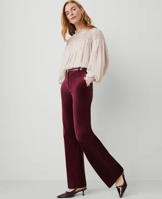 The Jayne Trouser Velvet Pant