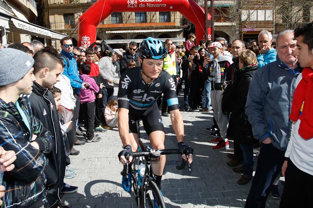 Vasil Kiryienka of Team Sky.