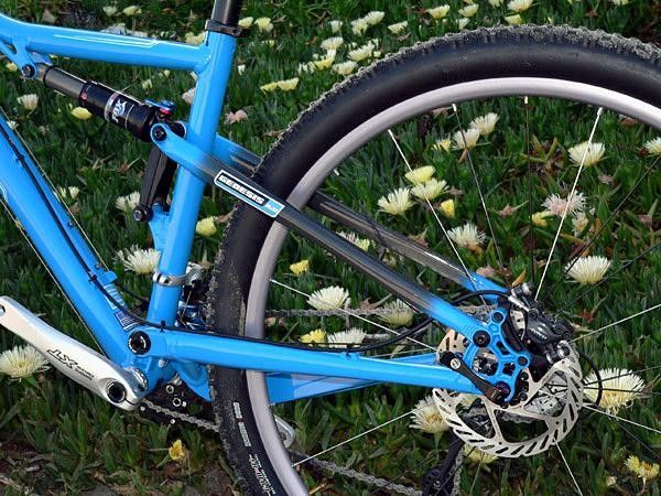 The HiFi 29er will use the same suspension layout as on the standard HiFi, with 120mm of travel in a simple, yet effective, single pivot design.