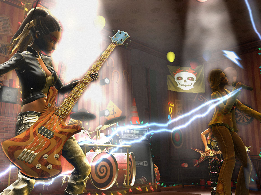 Guitar Hero World Tour features numerous &#039;real&#039; products