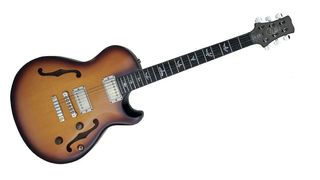 In looks, the JA-15 seems to hark back to the hollowbody archtop