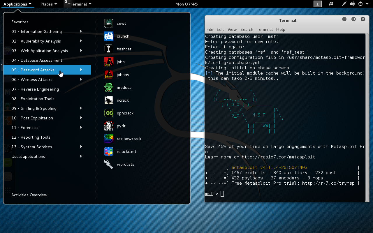 Window 10 linux. Kalilinux2021.4.