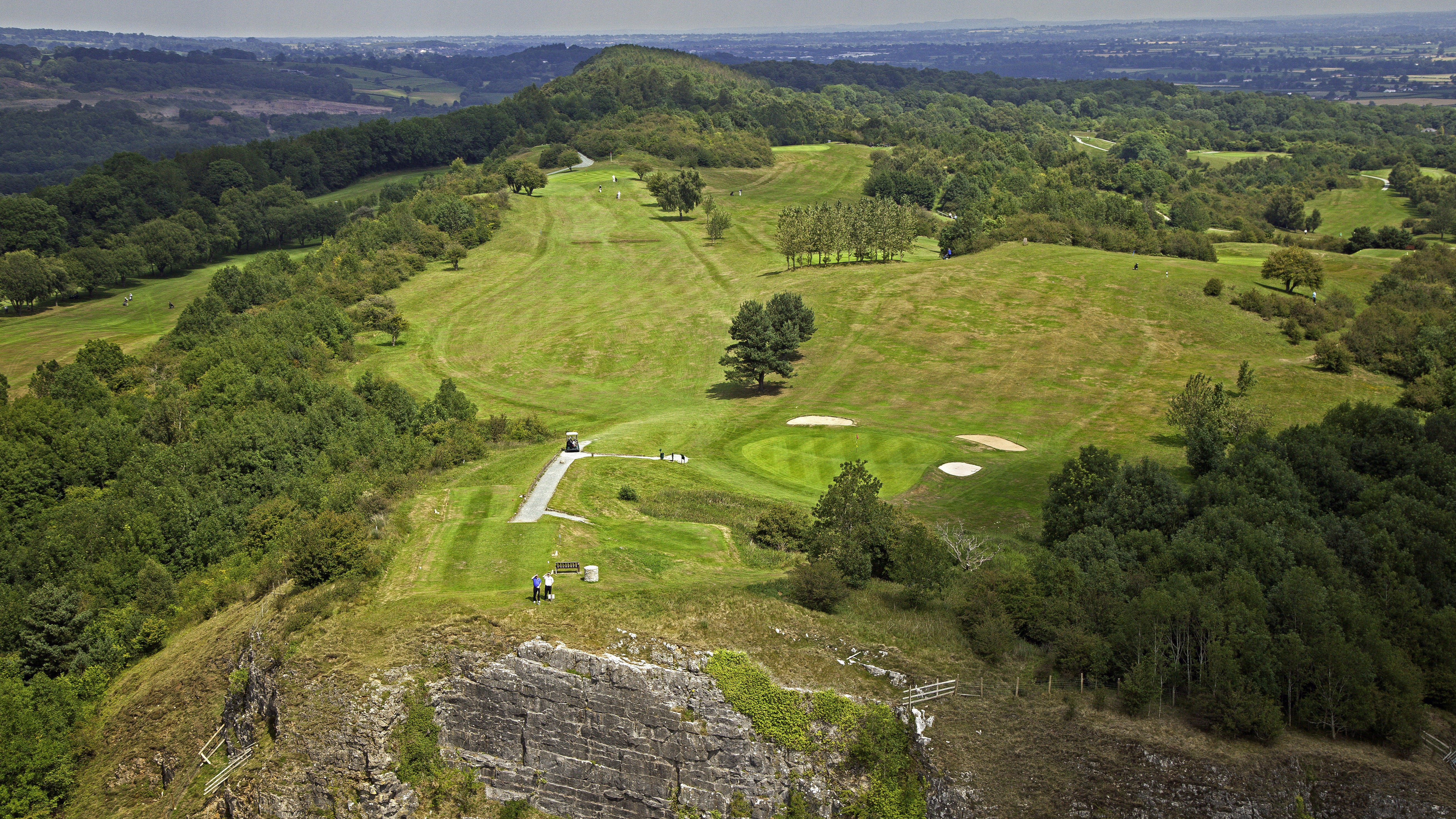 Llanymynech - Aerial 2