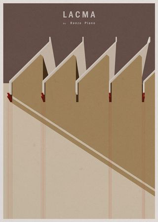 Architecture illustration - Lacma