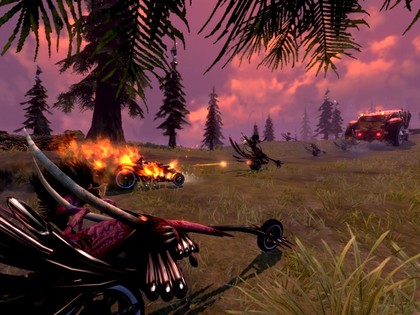 Many of the scenes in brutal legend are based on classic album cover art