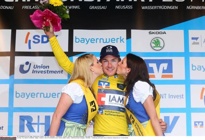 Heinrich Haussler won the opening stage of the Bayern Rundfahrt