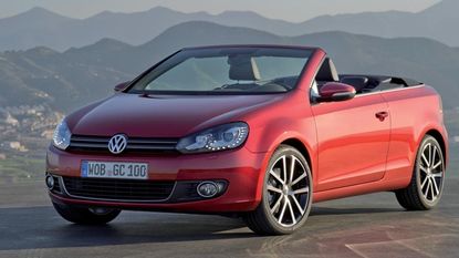July 2012: Volkswagen Golf Cabriolet