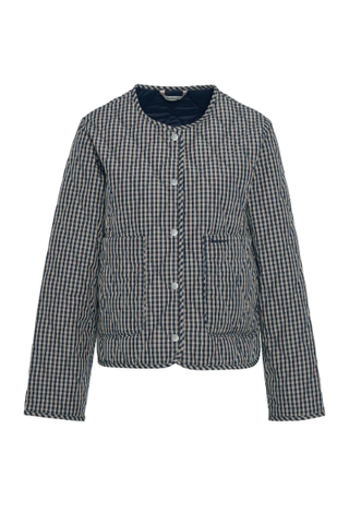 Barbour Monroe Gingham Quilted Jacket