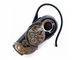 Steampunk Bluetooth Headset