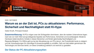 Warum es an der Zeit ist, PCs zu aktualisieren: Performance, Sicherheit und Nachhaltigkeit statt KI-Hype
