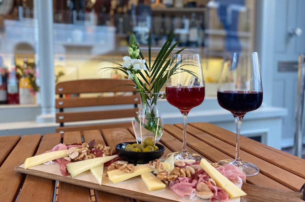 Wine and charcuterie at Philglas &amp;amp; Swiggot