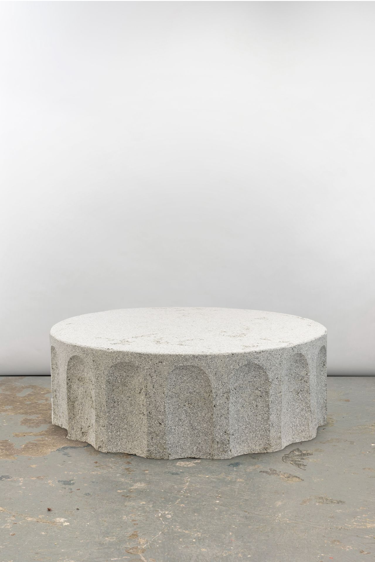 hand sculpted rubber table