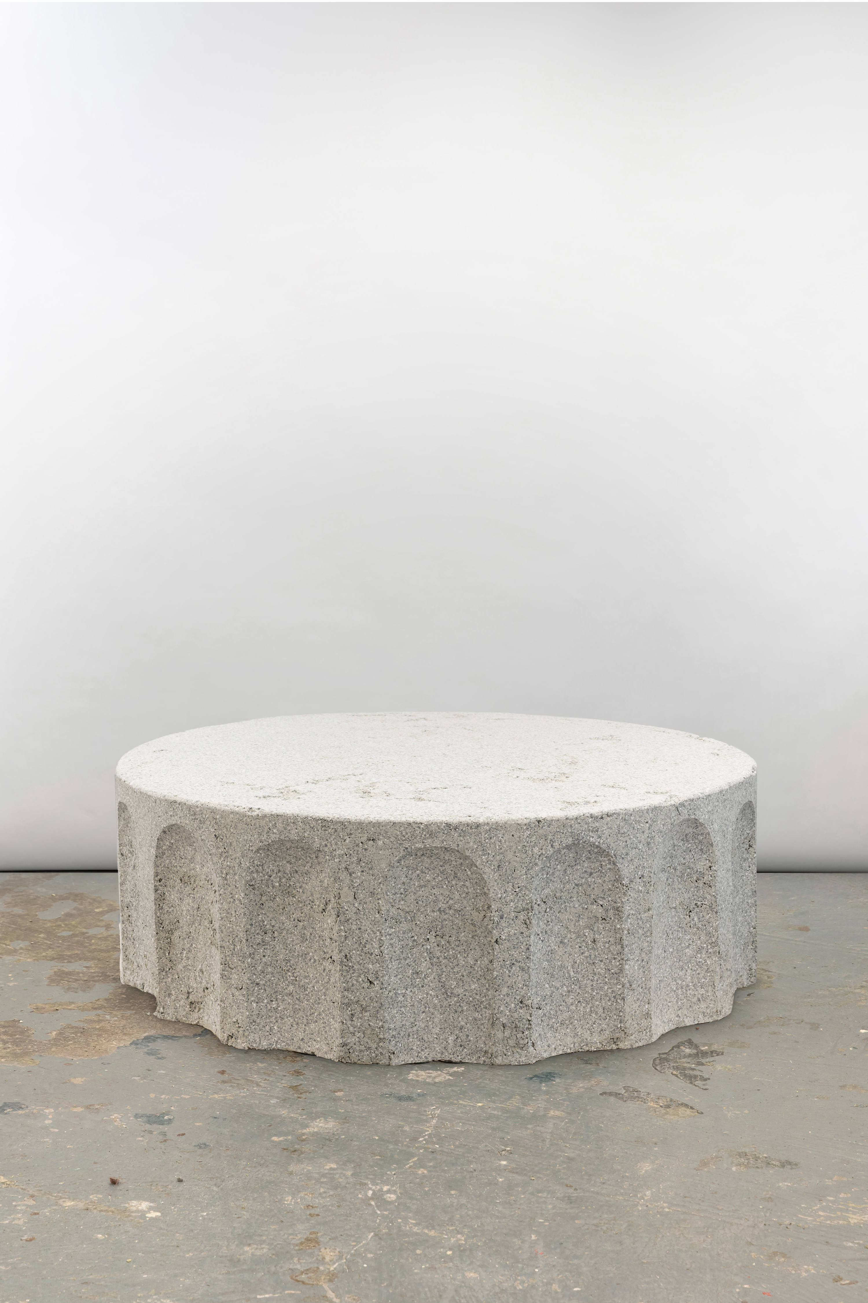 hand sculpted rubber table