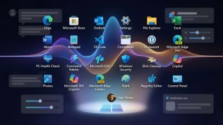 Windows 11 logo and icons in an image representing user feeedback