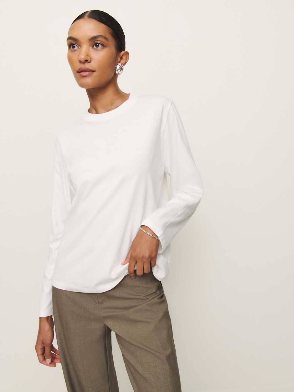 Asher Oversized Long Sleeve Tee