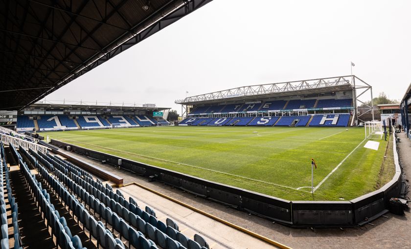 PETERBOROUGH, ENGLAND - APRIL 26: A general view of Weston Homes Stadium, home of Peterborough United during the Sky Bet League One match between Peterborough United FC and Bolton Wanderers FC at Weston Homes Stadium on April 26, 2025 in Peterborough, England. (Photo by Andrew Kearns - CameraSport via Getty Images)