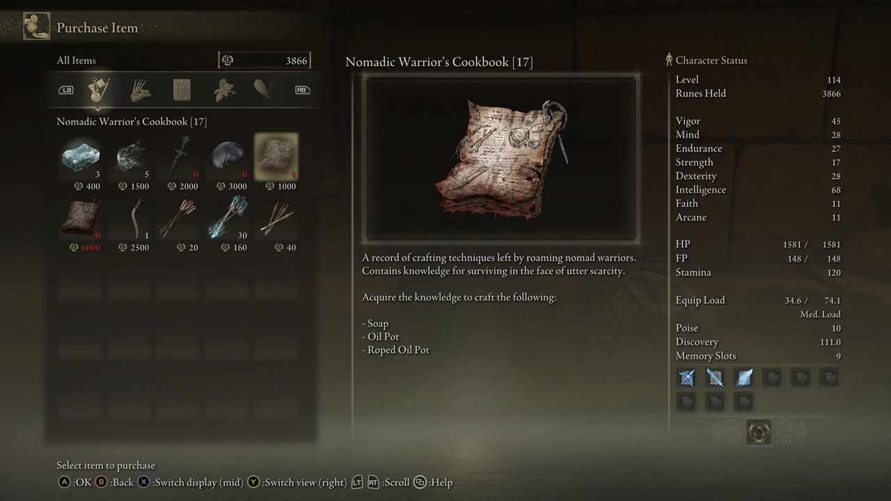 nomadic cookbook options
