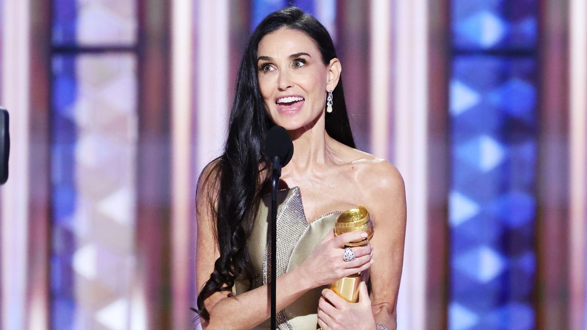 Demi Moore célèbre sa toute première victoire aux Golden Globes 2025 en tant que "Marqueur de ma plénitude"