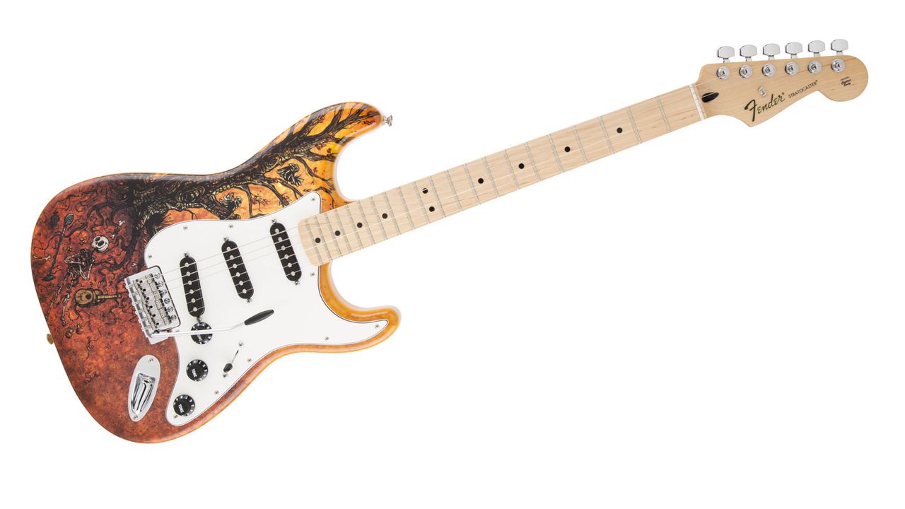 Fender Special Edition David Lozeau Art Stratocaster Tree Of Life