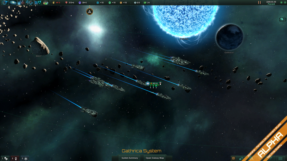 Stellaris will have 32 player matches fought across 1,000 star systems ...