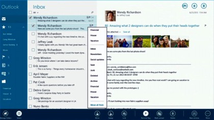 Mail in Windows 8.1