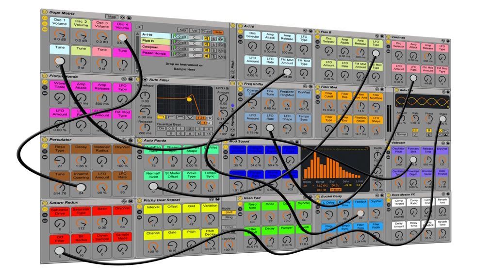 Sonic Faction releases Dope Matrix modular synth for Ableton Live