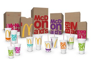 McDonald's new packaging