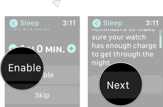 Setting Up Sleep App In Watchos 7