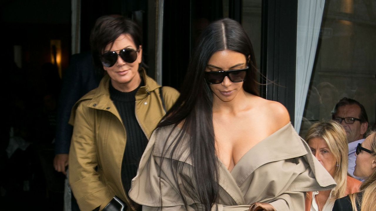 Kim Kardashian and Kris Jenner