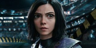 Rosa Salazar in Alita: Battle Angel