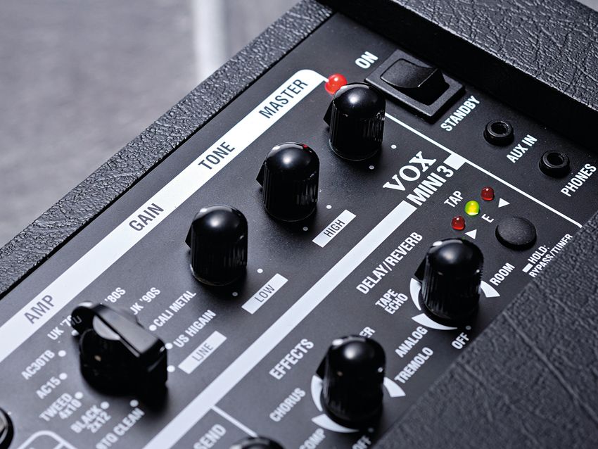 The built-in amps and effects are a nice, useful addition.