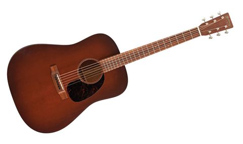 The main talking point on the D-17M is the dark-shaded Sitka spruce soundboard