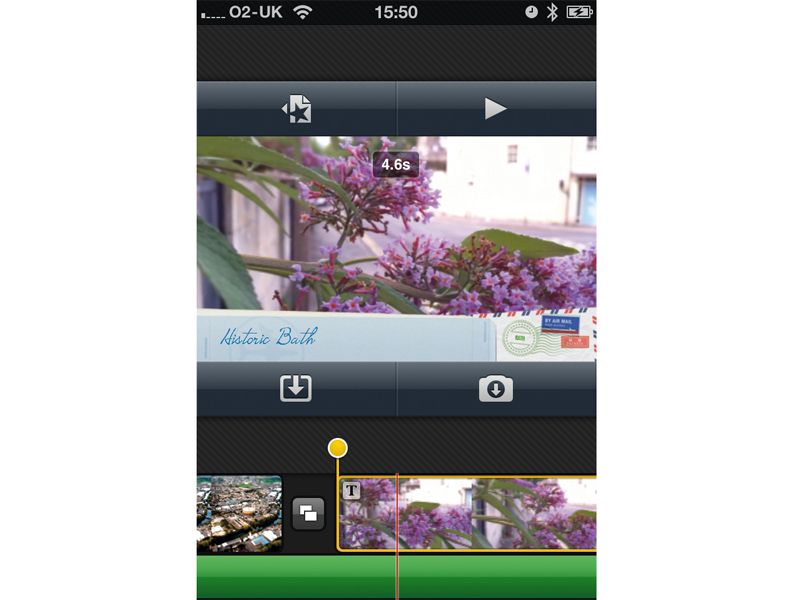 reverse video in imovie iphone