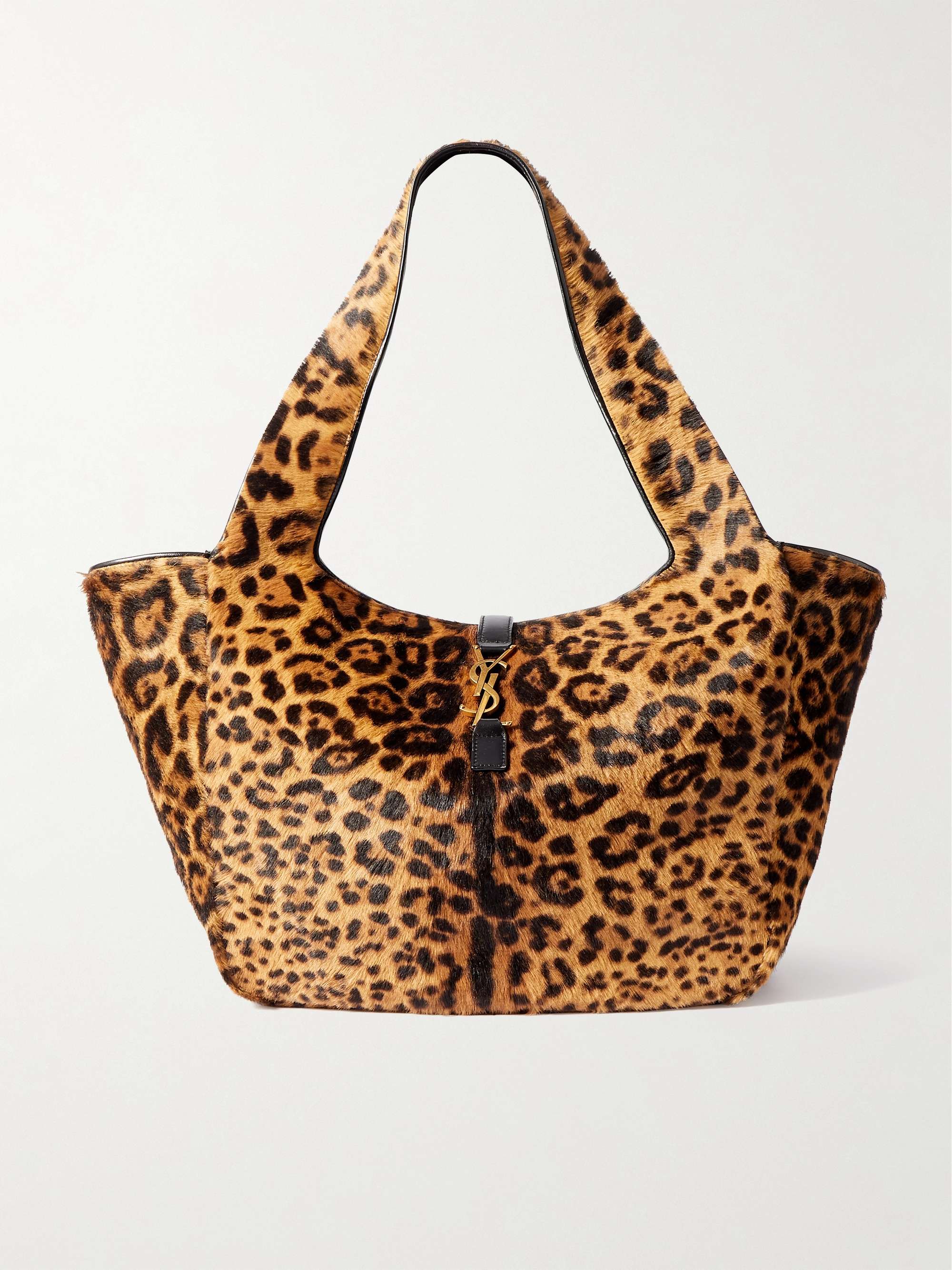 Le 5 &amp;Agrave; 7 Bea Leopard-Print Calf Hair Tote