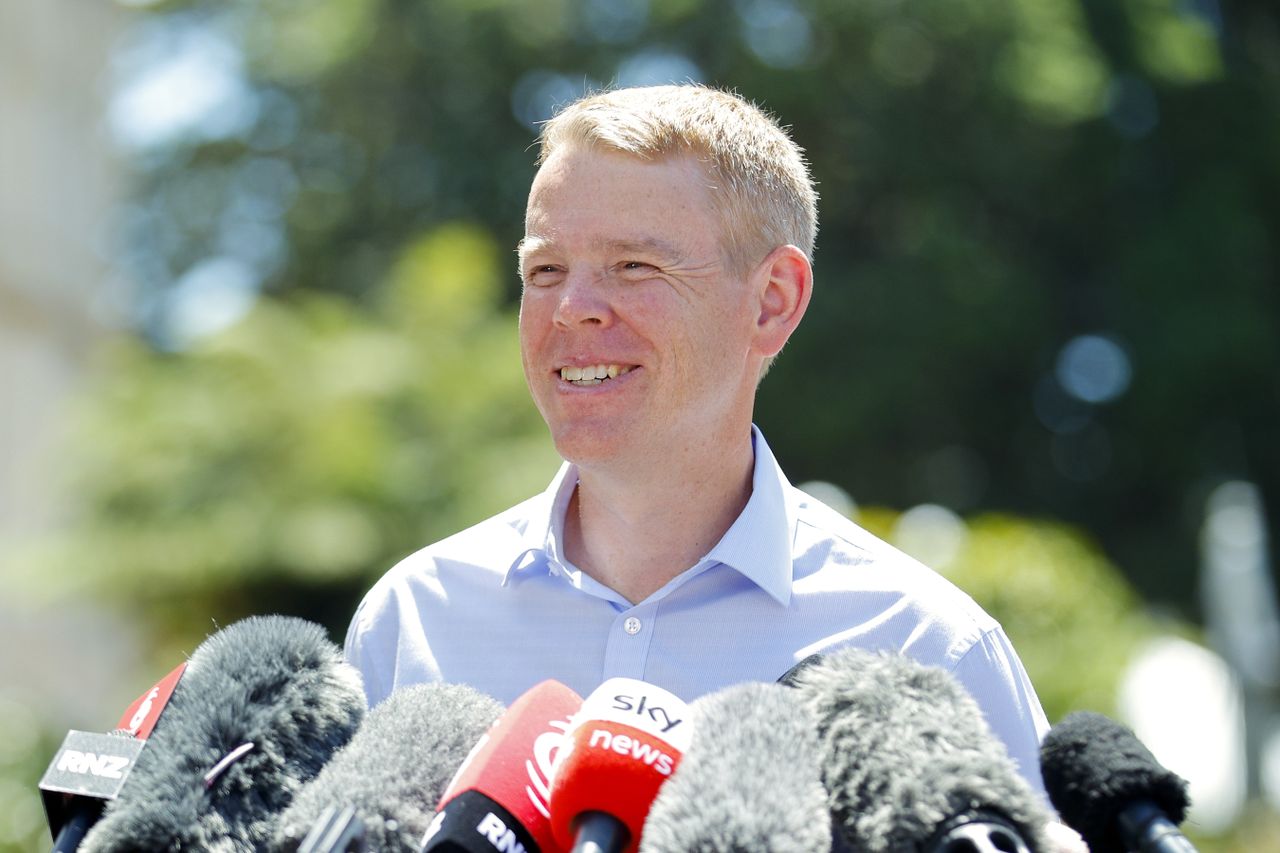 New Zealand prime minister-designate Chris Hipkins. 