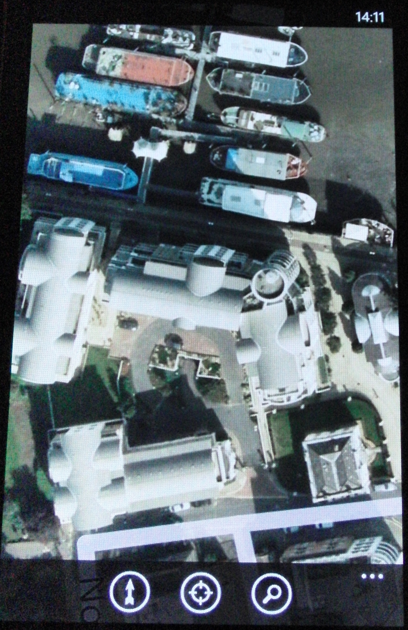 Windows phone 7 bing aerial