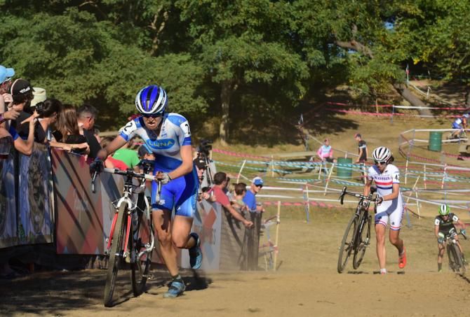 Young Maghalie Rochette (Luna Pro Team) passed Wyman in a shocking move