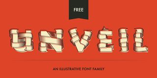 Free font: Unveil