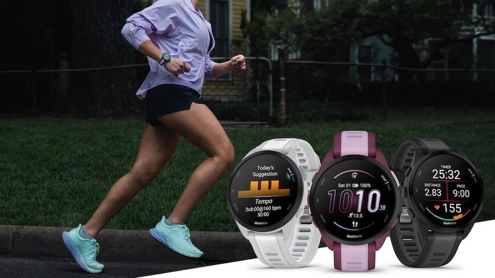 How the new Garmin Forerunner 165 compares to the Forerunner 55 and 265