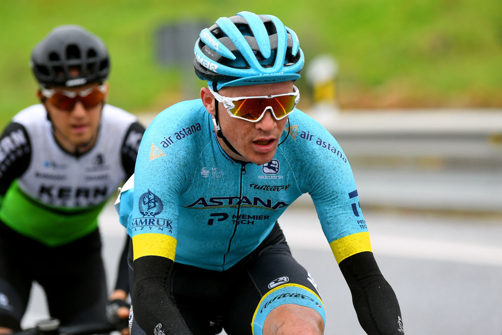 GRAZALEMA SPAIN FEBRUARY 19 Nikita Stalnov of Kazakhstan and Astana Pro Team during the 66th Vuelta a Andaluca Ruta del Sol 2020 Stage 1 a 1738km stage from Alhaurn de la Torre to Grazalema 911m VCANDALUCIA UCIProSeries on February 19 2020 in Grazalema Spain Photo by David RamosGetty Images