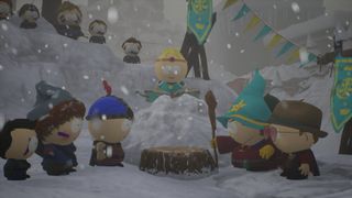 The kids of South Park gathered at a Bullsh*t Trial in South Park: Snow Day