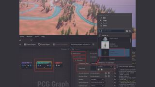 Generating a natural environment with Procedural Content Generation tools in Unreal Engine 5, by Jingtian Li