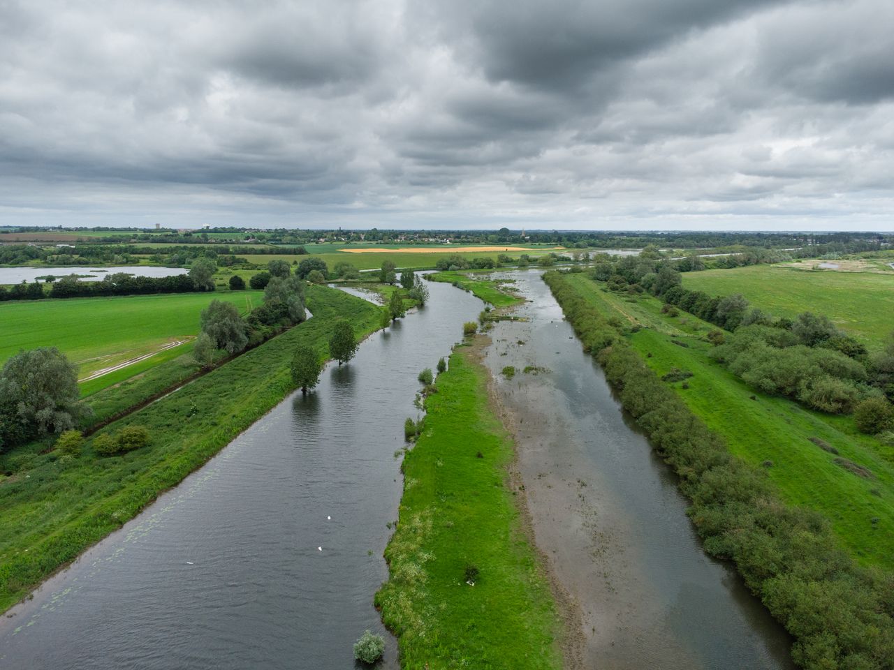 Photo of river scene taken with the DJI Mini 4K