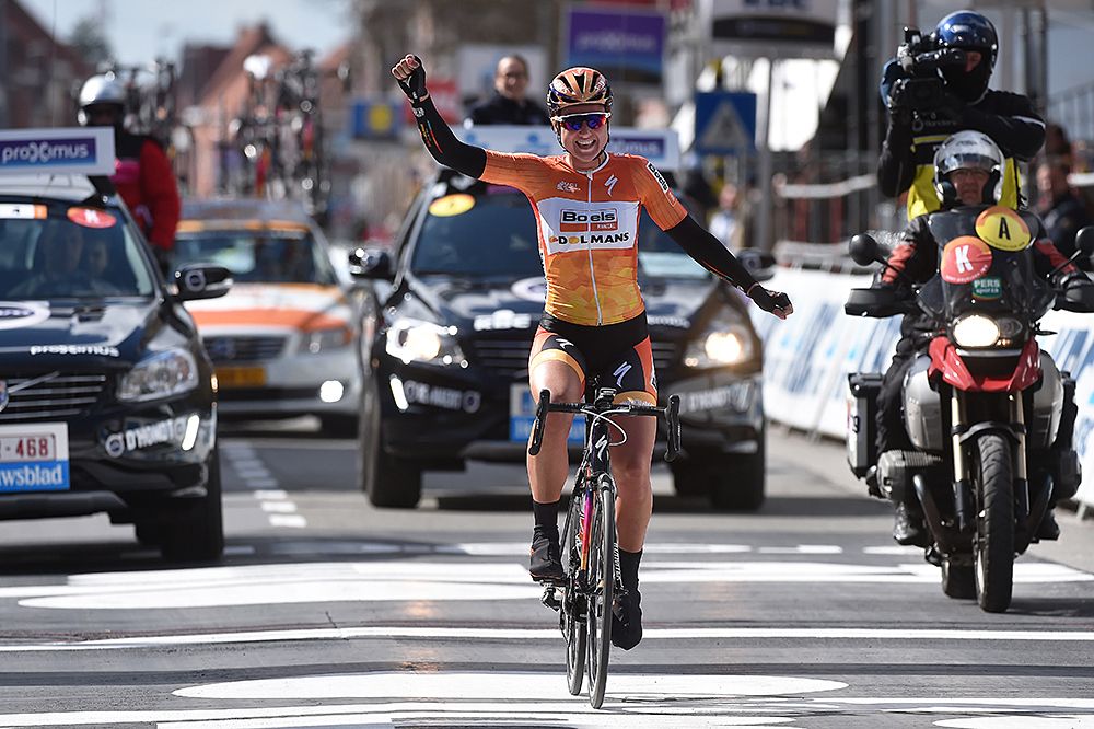 Chantal Blaak (Boels-Dolmans) wins Gent-Wevelgem Women