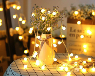 globe fairy lights