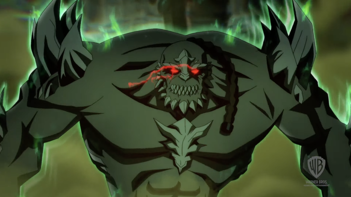 Superman hit with Scarecrow's fear toxin mixed with Kryptonite in Injustice, at DC's Fandome